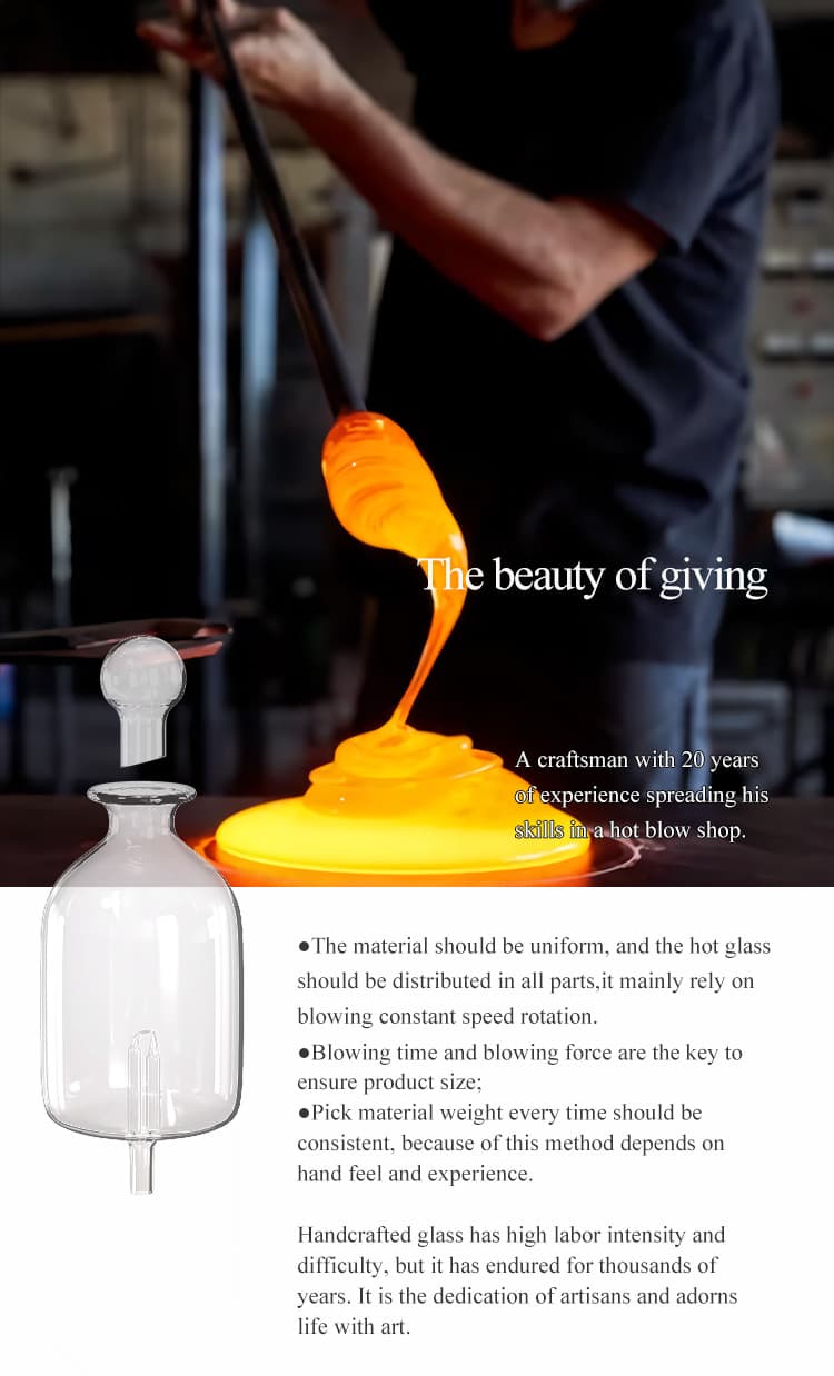 Quiet Aromatherapy glass diffuser